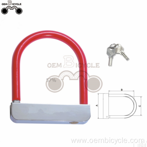 aluminum alloy siren alarm U lock for bike use